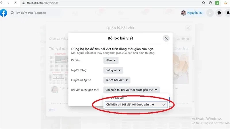 Cách xóa tất cả bài viết trên Facebook 5