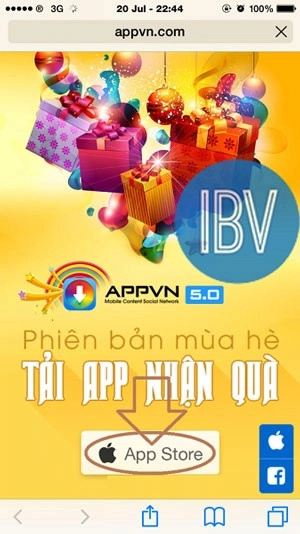 Chọn App store