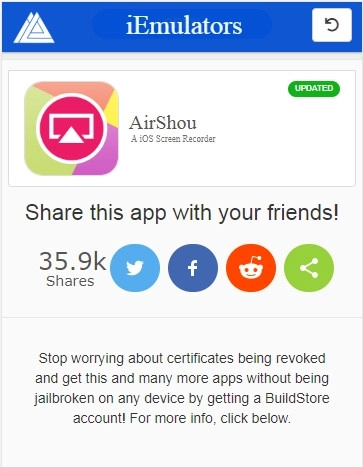 Giao diện sau khi bạn truy cập vào link