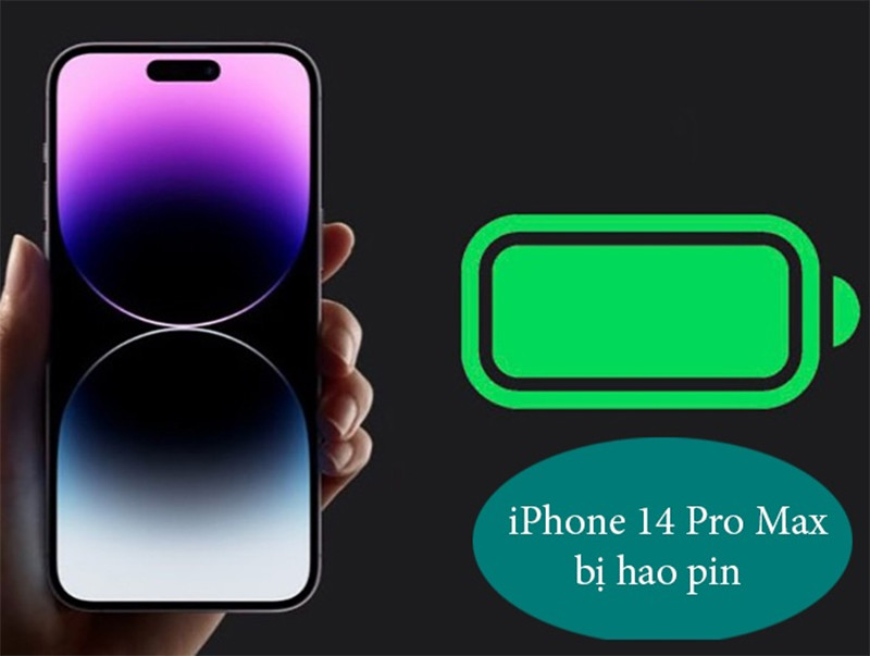 Dấu hiệu cho thấy iPhone 14 Pro Max cần thay pin