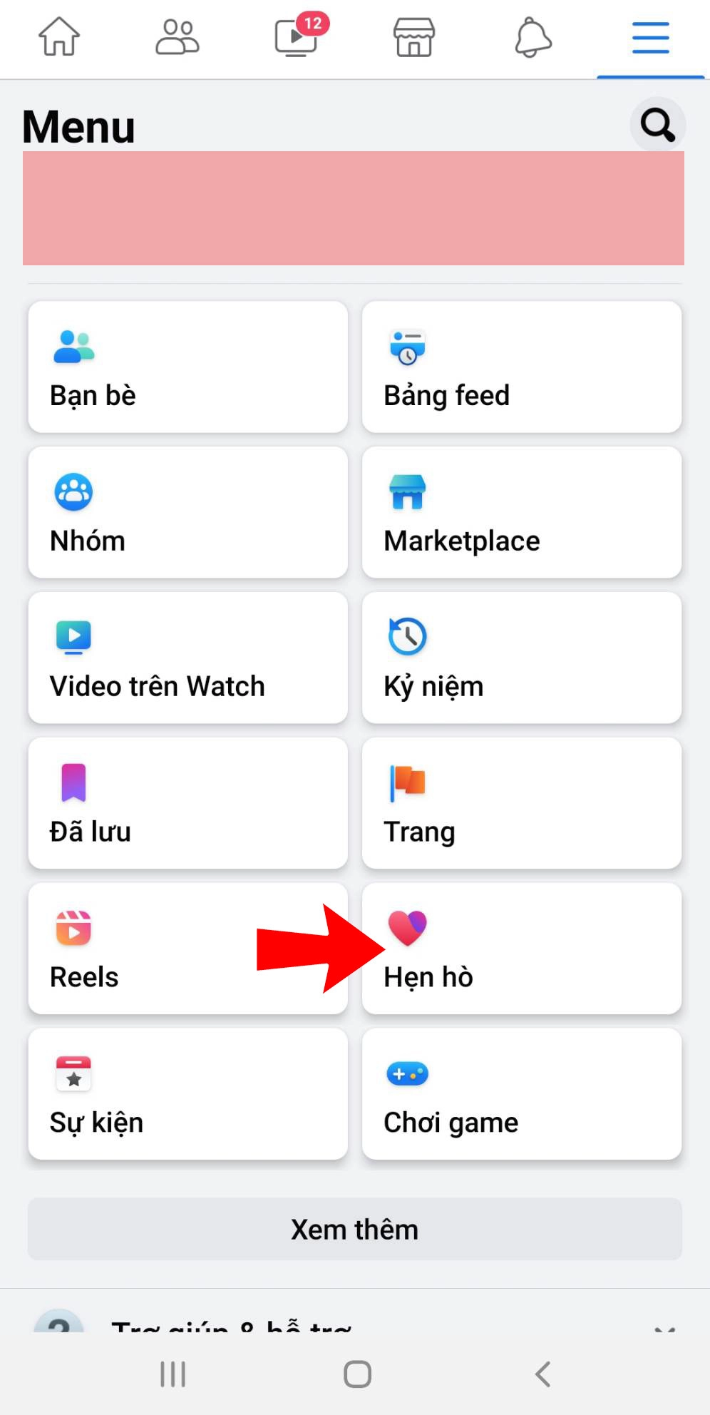 tính năng hẹn hò fb 2