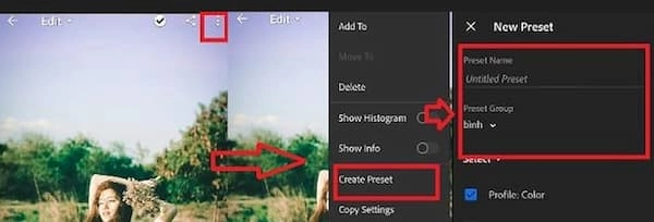 Nhập tên màu công thức  để hoàn tất quá trình lưu