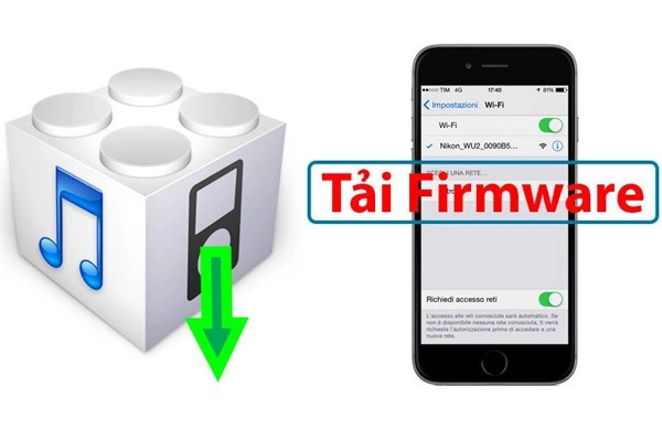 Tài Firmware cho iphone