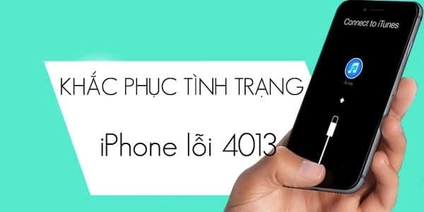 iPhone bị lỗi 4013.