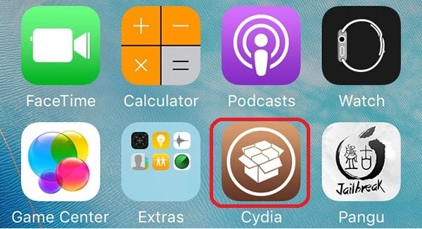 Chọn Cydia