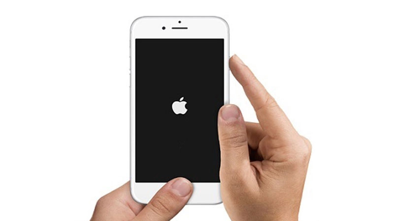 Khởi động lại iPhone 6 bằng phím Home và nút nguồn