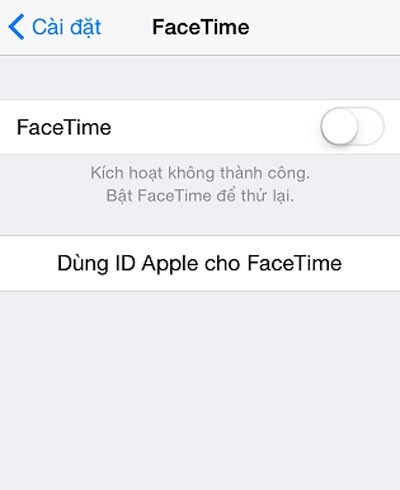 Bạn vào điện thoại và bật ứng dụng facetime lên