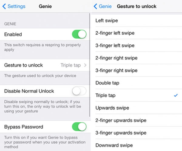 Mở khóa điện thoại iPhone bằng ứng dụng Genie