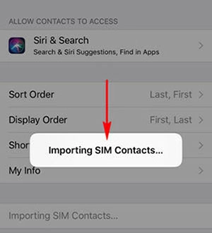 Tải và nhập danh bạ