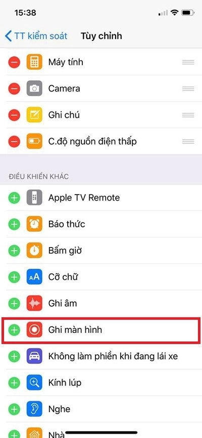 Ghi lại màn hình