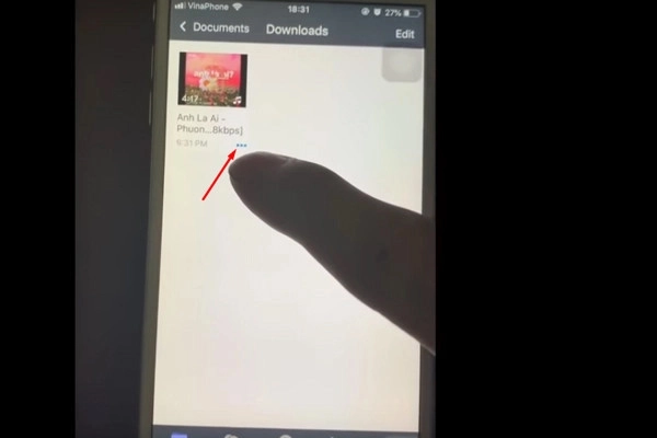 Quay lại ứng dụng Document