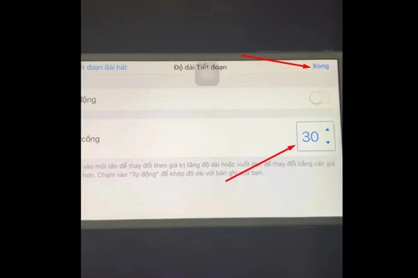 cắt trong bài lên 30 giây