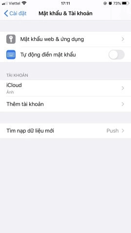 Theo dõi tài khoản