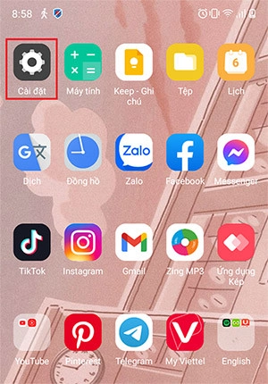 Cài nhạc chuông cho Vsmart Bước 1