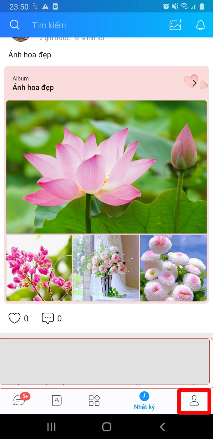 Chọn biểu tượng cá nhân