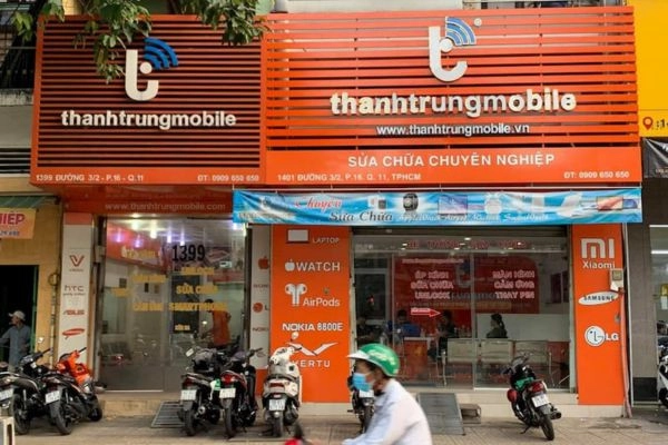 Thành Trung Mobile địa chỉ uy tín, sửa chữa nhanh chóng