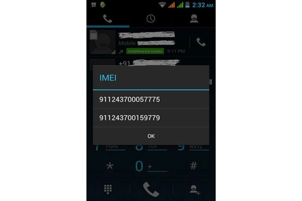 Nhận mã ở điện thoại
