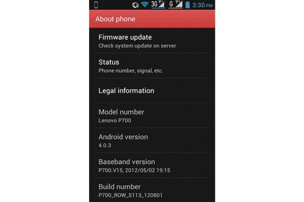 Chọn thanh trạng thái