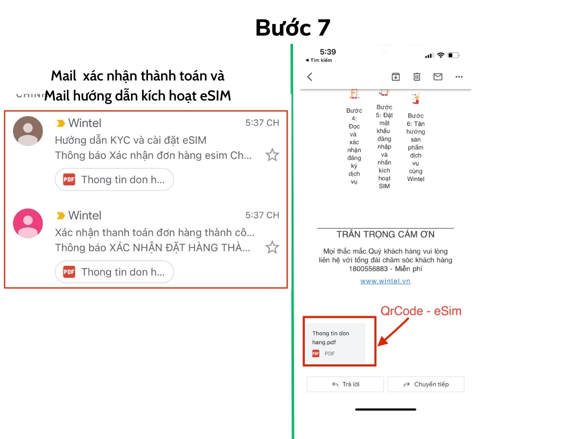 Xác nhận thành công
