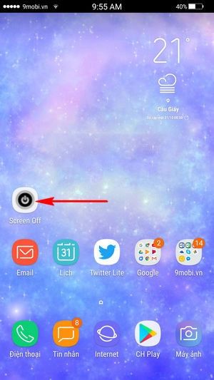 Kích hoạt màn hình điện thoại