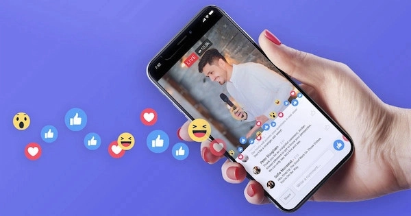 Tương tác với mọi người qua video trực tiếp trên Facebook