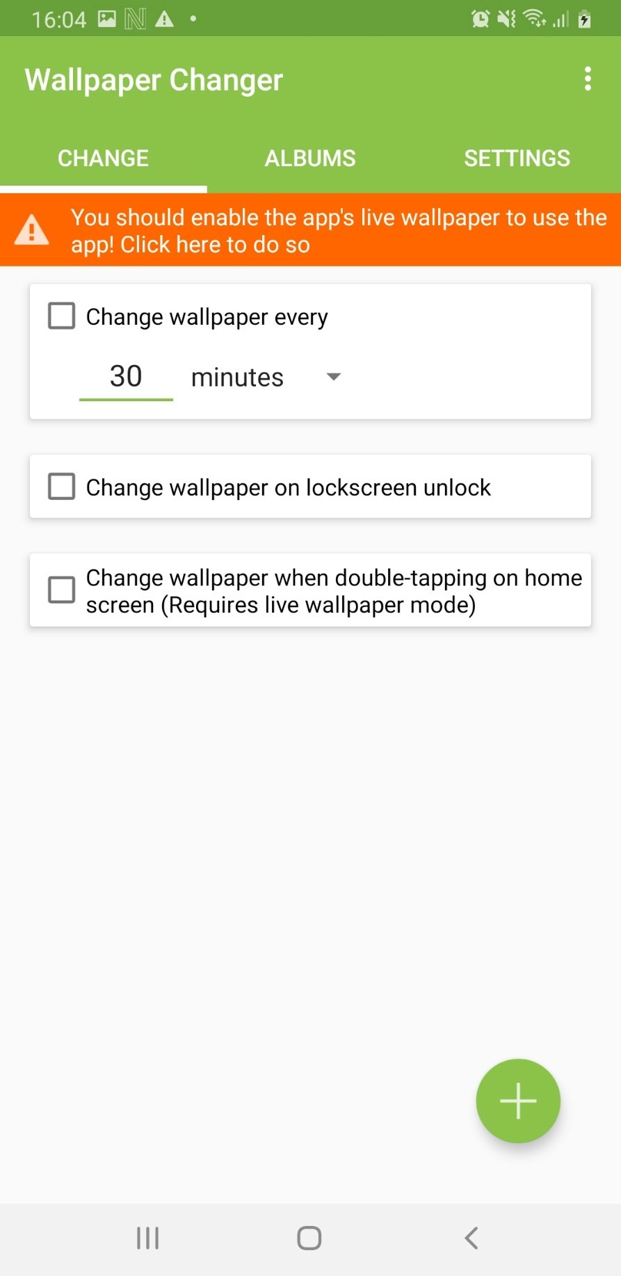 Tick vào các lựa chọn để tùy chỉnh kiểu hiển thị của hình nền