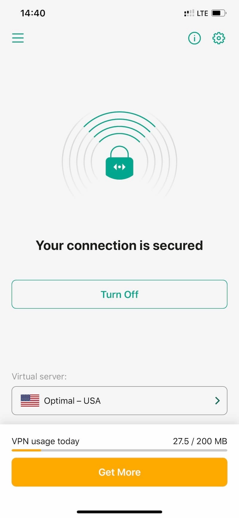 Kaspersky Fast Secure VPN 