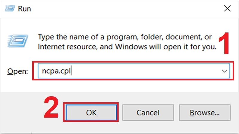 Xem mật khẩu WiFi trên qua hộp thoại RUN