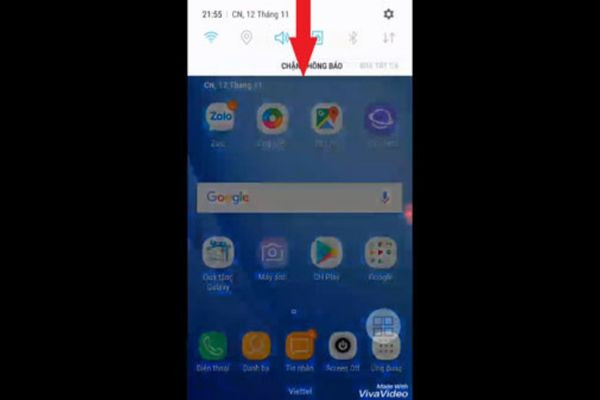 chỉnh độ sáng đèn flash Samsung J7 Prime 1