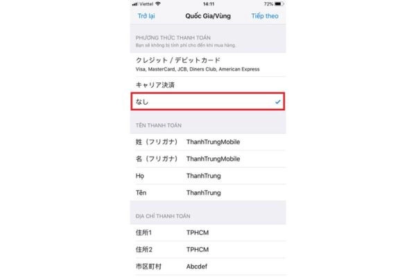Chuyển vùng Appstore sang Nhật 10
