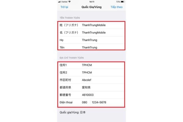 Chuyển vùng Appstore sang Nhật 11