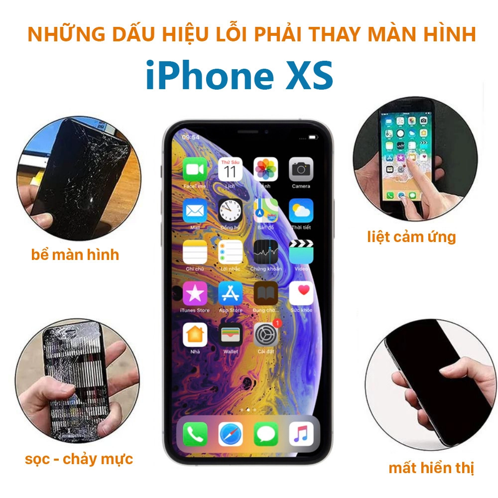 Dấu hiệu màn hình Xs bị lỗi