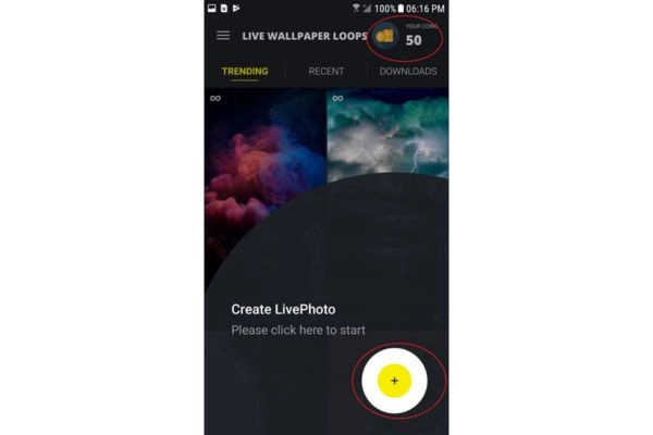 hình nền động cho Samsung 6