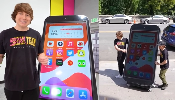 Chiếc iphone thực tế