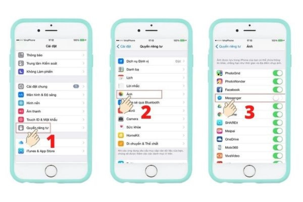 các bước thực hiện