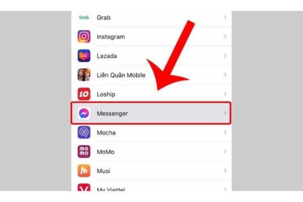 khắc phục Messenger bị lỗi trên iPhone 6