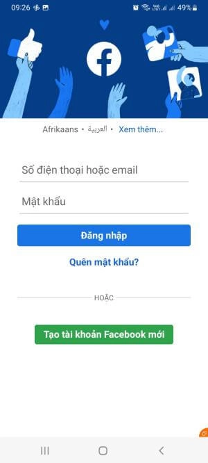 Bạn có thể đăng nhập Facebook sử dụng song song 2 ứng dụng 