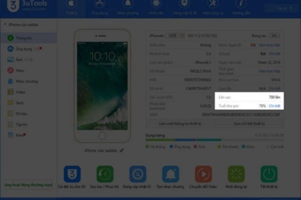 Phần mềm 3uTools