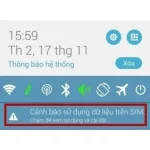 Hướng Dẫn Tắt Cảnh Báo Sử Dụng Dữ Liệu Trên Điện Thoại Android