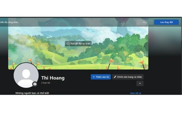 Chỉnh sửa ảnh bìa 11