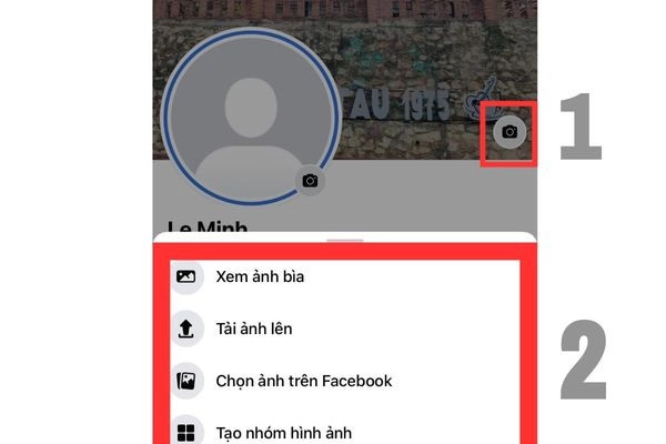 Tắt chế độ công khai ảnh bìa 2