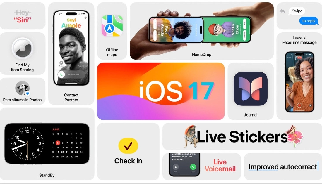 Tính năng trên iOS 17