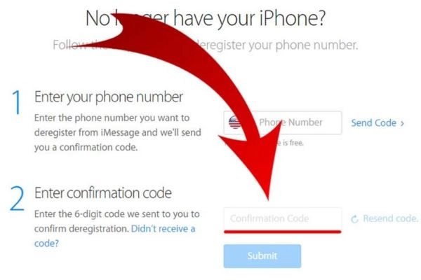 xoá số điện thoại trong iMessage và Facetime 5