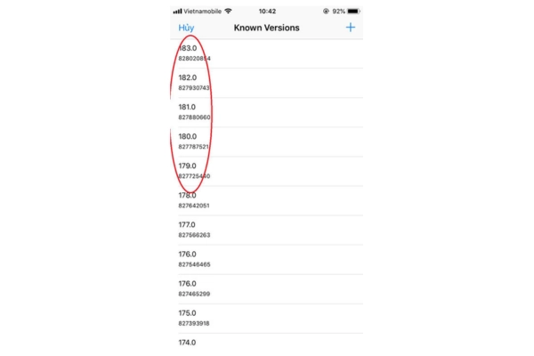 Cài Đặt Ứng Dụng Phiên Bản Cũ Từ Appstore 9
