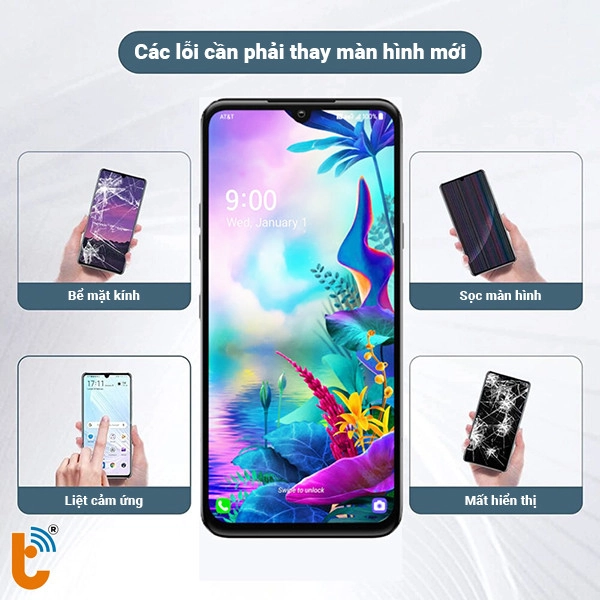 Các nguyên nhân gây lỗi màn hình Vivo Y20