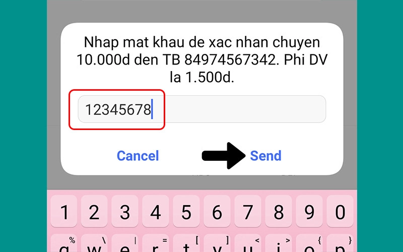 cách bắn tiền viettel không cần mật khẩu 10