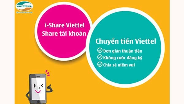 cách bắn tiền Viettel sang Viettel 2