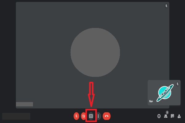 Nhấn vào biểu tượng Mũi tên hướng lên trong khung