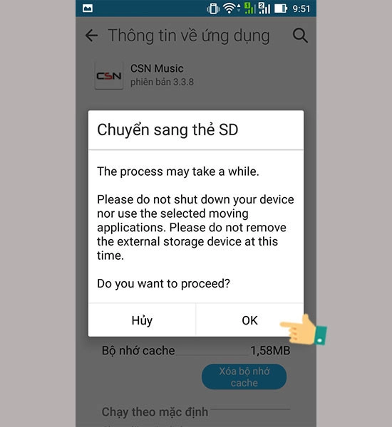chuyển ứng dụng sang thẻ nhớ 4