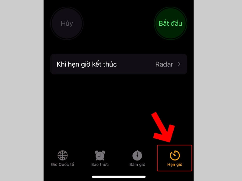 cách hẹn giờ tắt nhạc trên iphone 6
